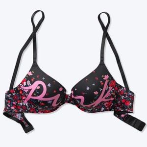 VS PINK WEAR EVERYWHERE T-SHIRT LIGHTLY LINED BRA